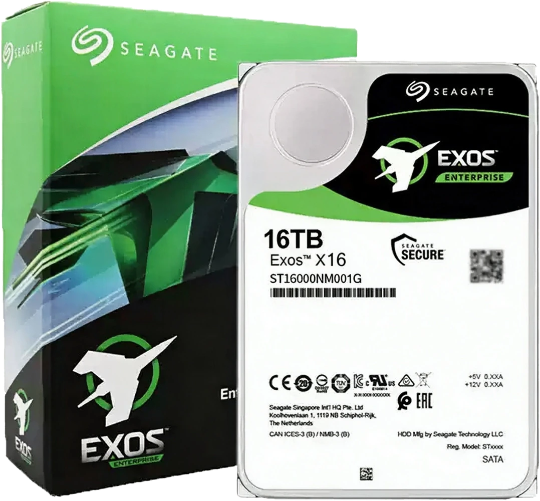 Seagate Exos X16 16TB enterprise hard drive ST16000NM001G